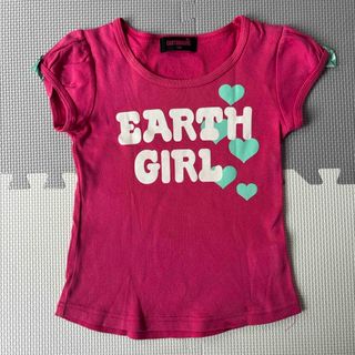 EARTHMAGIC - アースマジック　Tシャツ  カットソー　半袖　120   