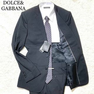 ドルチェアンドガッバーナ(DOLCE&GABBANA)の【タグ付き☆未使用品】DOLCE&GABBANA スーツ 黒 MARTINI S(その他)