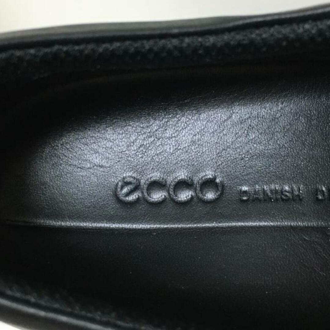ECHO(エコー)のECCO(エコー) スニーカー 36 レディース - 黒 インソール取外し可 レザー レディースの靴/シューズ(スニーカー)の商品写真