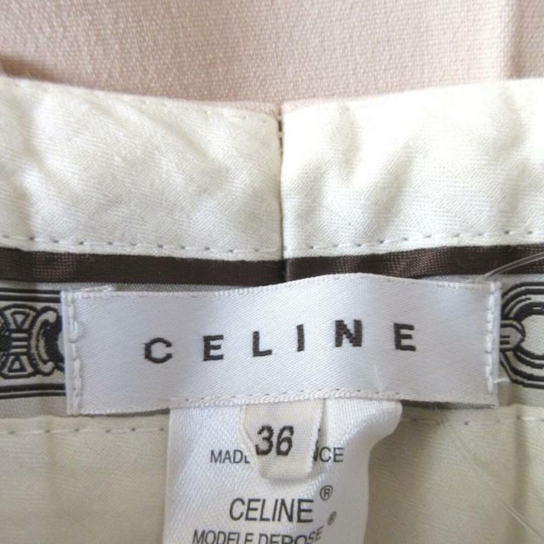 celine(セリーヌ)のCELINE(セリーヌ) パンツ サイズ36 S レディース - ベージュ フルレングス レディースのパンツ(その他)の商品写真