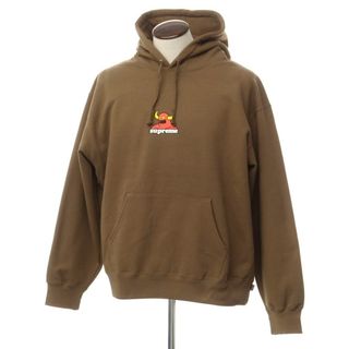 シュプリーム(Supreme)の【中古】シュプリーム Supreme 2024年春夏 Toy Machine Hooded Sweatshirt プルオーバー スウェットパーカー ブラウン【サイズXL】【メンズ】(パーカー)