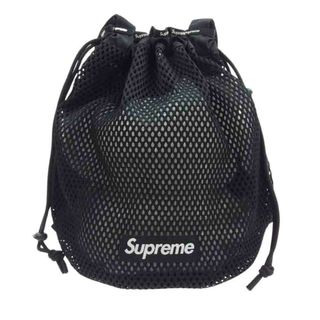 シュプリーム(Supreme)のSupreme シュプリーム バッグ 23SS Mesh Small Backpack メッシュ スモール バックパック 巾着 リュック ブラック系【中古】(ハンドバッグ)