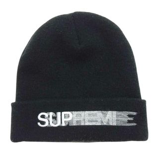 シュプリーム(Supreme)のSupreme シュプリーム ニットキャップ 23SS Motion Logo Beanie モーション ロゴ ビーニー ニット キャップ ブラック系【中古】(その他)