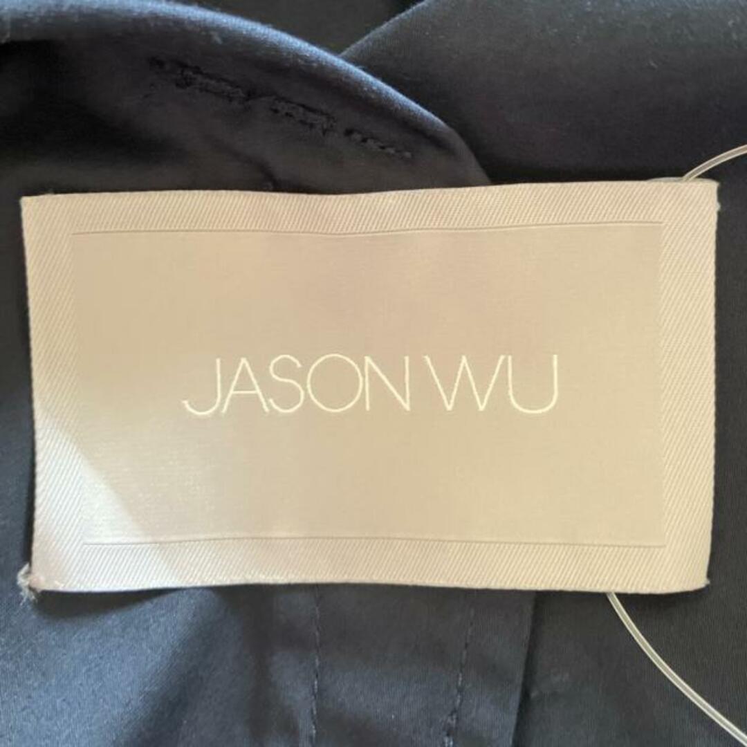 Jason Wu(ジェイソンウー)のJASON WU(ジェイソンウー) ワンピース サイズ9 M レディース - ネイビー 変形袖/ロング/シャツワンピ レディースのワンピース(その他)の商品写真