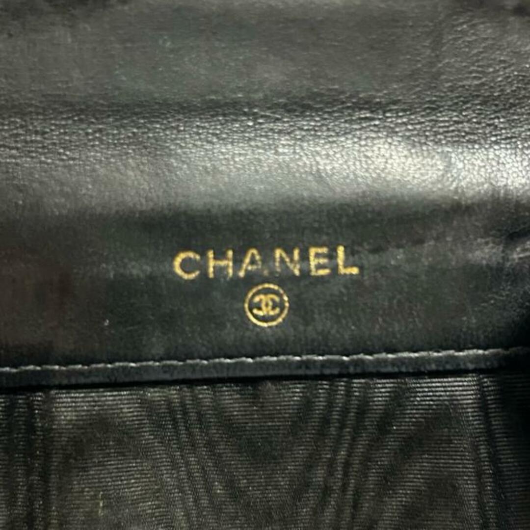 CHANEL(シャネル)のCHANEL(シャネル) Wホック財布 - 黒 ココマーク キャビアスキン レディースのファッション小物(財布)の商品写真