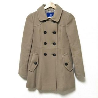 Burberry Blue Label(バーバリーブルーレーベル) コート サイズ36 S レディース美品  - ベージュ 長袖/冬