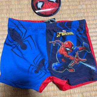 スパイダーマン 男の子　水着   新品  120cm(水着)