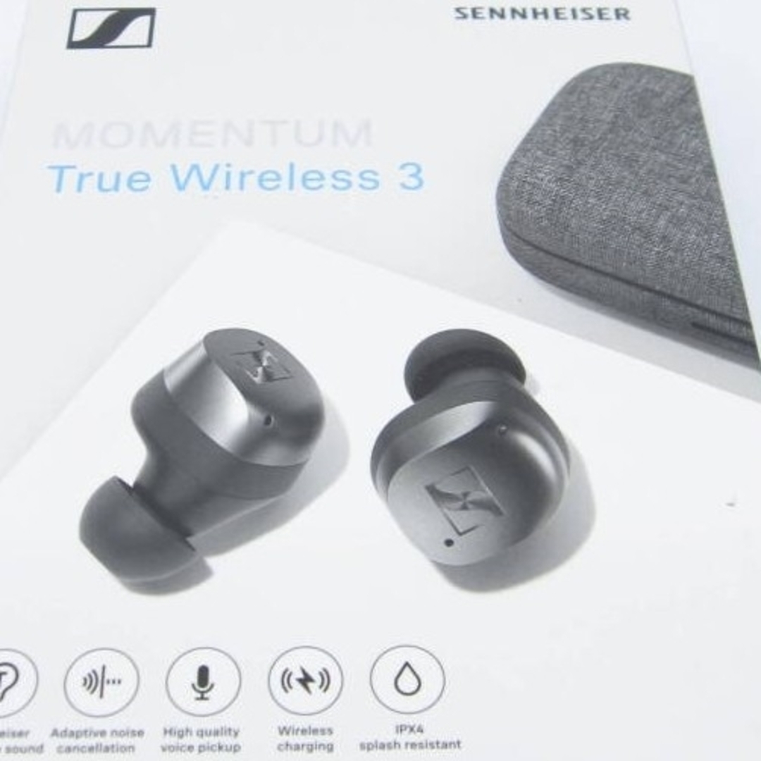 Sennheiserワイヤレスイヤホン スマホ/家電/カメラのオーディオ機器(ヘッドフォン/イヤフォン)の商品写真