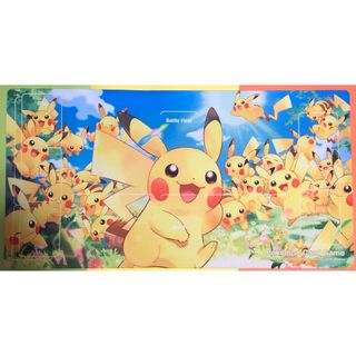 ポケモン - ポケモンカードゲーム　ラバープレイマット　ピカチュウ大集合　ポケモンセンター