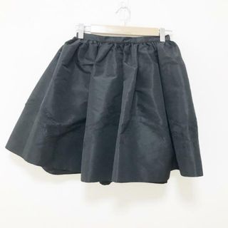 レッドヴァレンティノ(RED VALENTINO)のRED VALENTINO(レッドバレンチノ) スカート サイズ38 M レディース美品  - 黒 ひざ丈/花柄(その他)