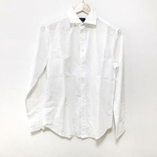 ポロラルフローレン(POLO RALPH LAUREN)のPOLObyRalphLauren(ポロラルフローレン) 長袖シャツブラウス サイズ4 S レディース美品  - 白(シャツ/ブラウス(長袖/七分))