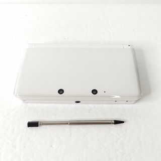 ニンテンドー3DS(ニンテンドー3DS)のNintendo　ニンテンドー3DS アイスホワイト　画面極美品　任天堂ゲーム機(携帯用ゲーム機本体)