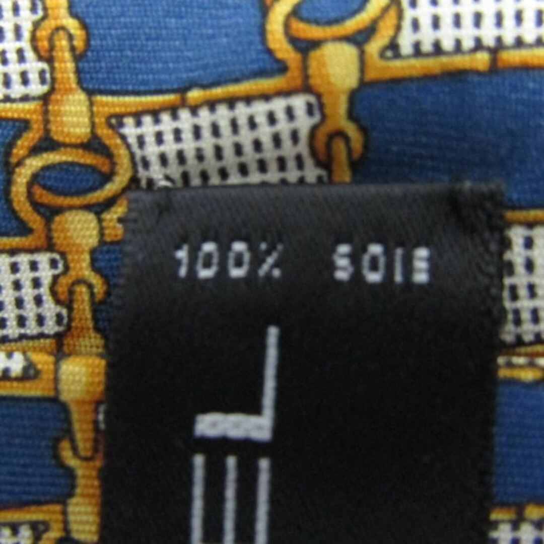 LANCEL(ランセル)のランセル ブランド ネクタイ 格子柄 パネル柄 シルク フランス製 PO  メンズ ネイビー LANCEL メンズのファッション小物(ネクタイ)の商品写真