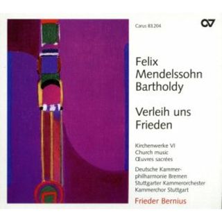 【輸入盤】Ｍｅｎｄｅｌｓｓｏｈｎ：Ｃｈｕｒｃｈ　Ｍｕｓｉｃ　Ｖｏｌ．６(クラシック)