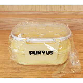 プニュズ(PUNYUS)の【新品】PUNYUS 2段式お弁当箱 目玉焼き 日本製(弁当用品)