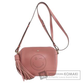 アニヤハインドマーチ(ANYA HINDMARCH)のAnya Hindmarch スマイリー ショルダーバッグ レザー レディース(ショルダーバッグ)