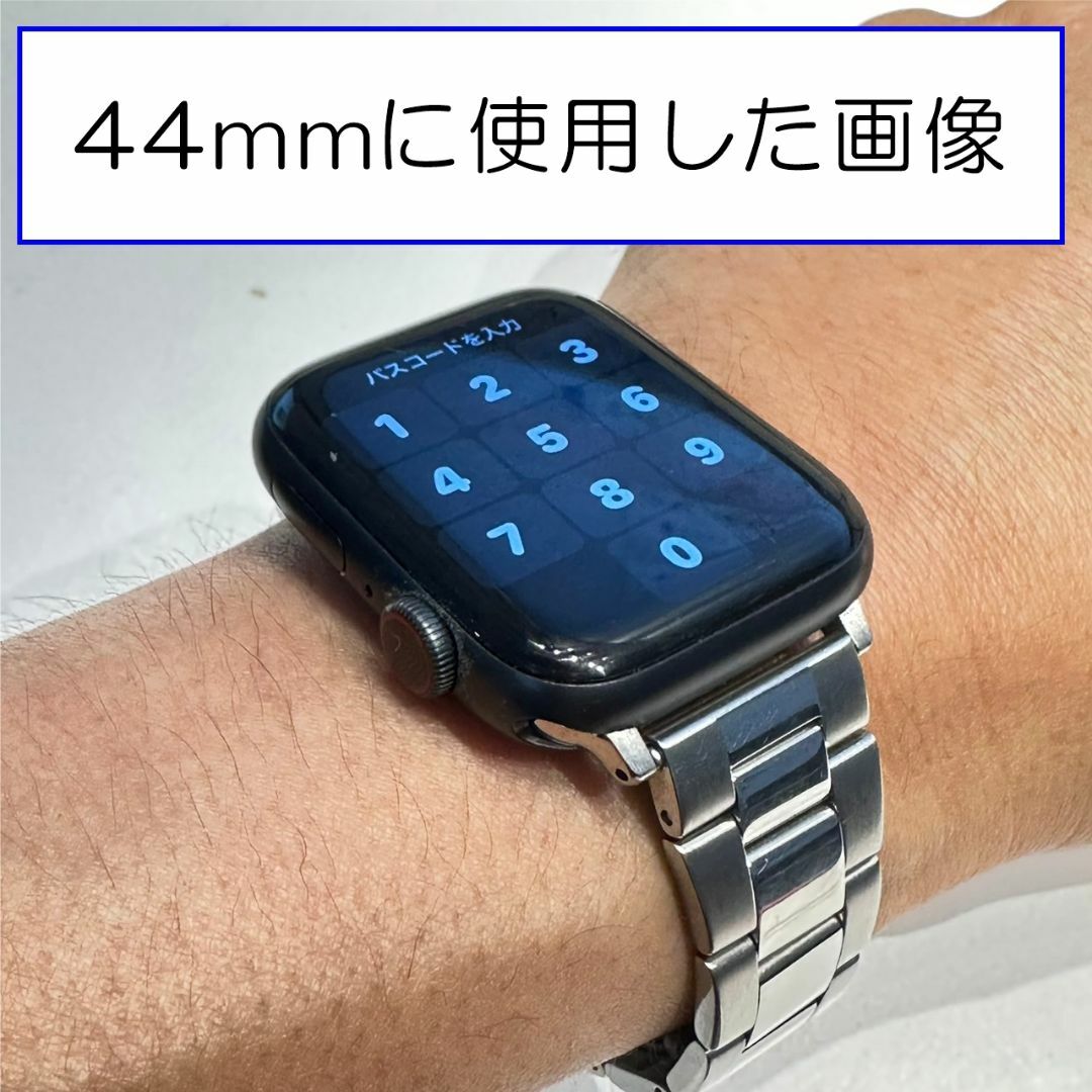  コンパチブル Apple Watch アップル　ウォッチ　バンド  メンズの時計(金属ベルト)の商品写真