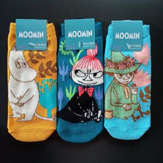 MOOMIN - 🌺 ③ MOOMINのソックス、2足セット。【新品】