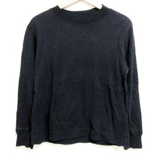 MHL.(エムエイチエル) 長袖カットソー サイズ2 M メンズ - 黒 クルーネック(Tシャツ/カットソー(七分/長袖))