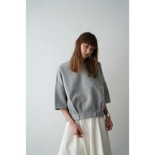 クラネ(CLANE)のTUCK HEM COMPACT TOPS CLANE(カットソー(半袖/袖なし))