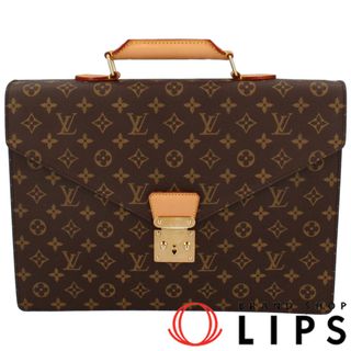 ルイヴィトン(LOUIS VUITTON)のルイ・ヴィトン セルヴィエット コンセイエ  M53331 モノグラム メンズビジネスバッグ
 ブラウン【中古】(ビジネスバッグ)