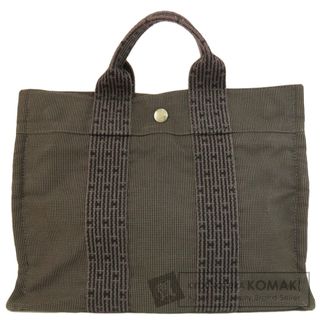 エルメス(Hermes)のHERMES エールラインPM ハンドバッグ キャンバス レディース(ハンドバッグ)