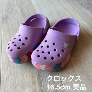 クロックス(crocs)のクロックス サンダル 16.5cm［美品］(サンダル)