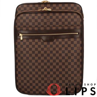 ルイヴィトン(LOUIS VUITTON)のルイ・ヴィトン ペガス55  N23294 ダミエ メンズスーツケース
 ブラウン【中古】(トラベルバッグ/スーツケース)