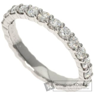 STAR JEWELRY - STAR JEWELRY ハーフ エタニティ ダイヤモンド リング・指輪 PT950 レディース