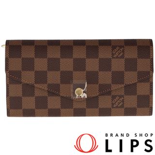 ルイヴィトン(LOUIS VUITTON)のルイ・ヴィトン ポルトフォイユサラ 新品  N63209 ダミエ レディース ブラウン【新品】(財布)