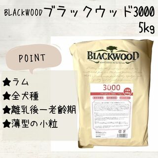BLACKWOOD ブラックウッド 3000 ラム　5kg 犬(ペットフード)