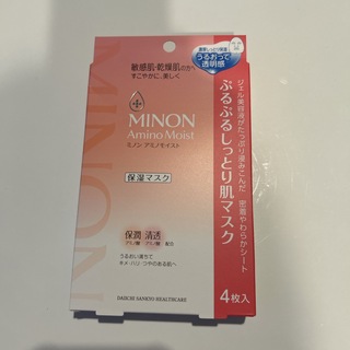 MINON - ミノン アミノモイスト ぷるぷるしっとり肌マスク 4枚