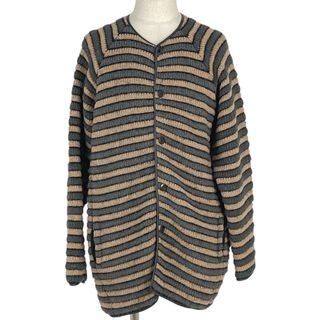 イッセイミヤケ(ISSEY MIYAKE)のイッセイミヤケ ニット コート メンズ 【中古】(その他)