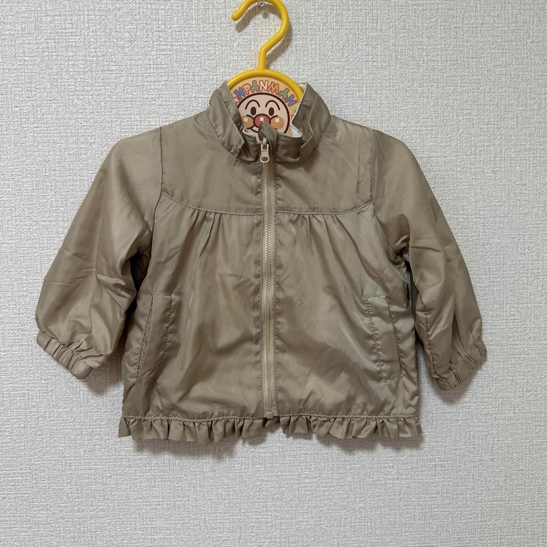TOPVALU リバーシブル上着 80 キッズ/ベビー/マタニティのベビー服(~85cm)(ジャケット/コート)の商品写真