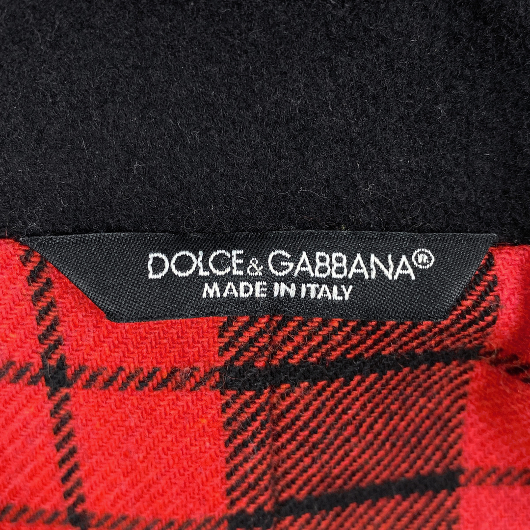 DOLCE&GABBANA(ドルチェアンドガッバーナ)のドルチェアンドガッバーナ バックベルト ピーコート メンズ 48 【中古】 メンズのジャケット/アウター(ピーコート)の商品写真