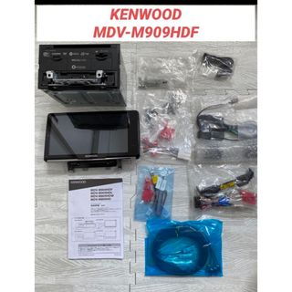 ケンウッド(KENWOOD)のカーナビ　KENWOOD MDV-M909HDF BLACK　彩速(カーナビ/カーテレビ)