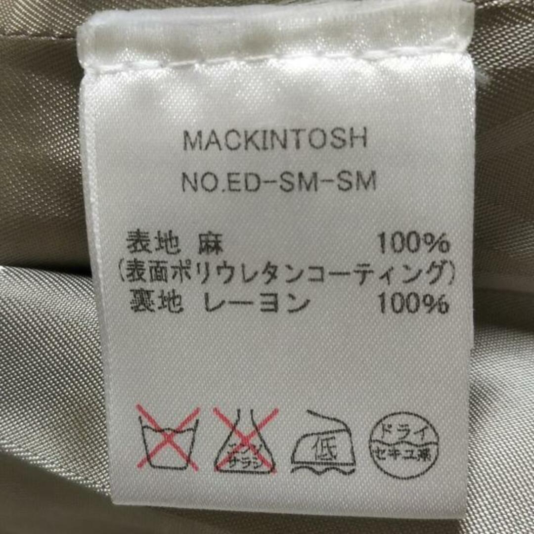 MACKINTOSH(マッキントッシュ)のMACKINTOSH(マッキントッシュ) コート サイズ36 S レディース美品  - カーキ 長袖/麻/春/秋 レディースのジャケット/アウター(その他)の商品写真