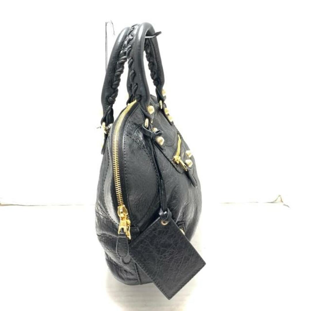 Balenciaga(バレンシアガ)のBALENCIAGA(バレンシアガ) ハンドバッグ クラシックボーリングバッグ 327060 ダークネイビー レザー レディースのバッグ(ハンドバッグ)の商品写真