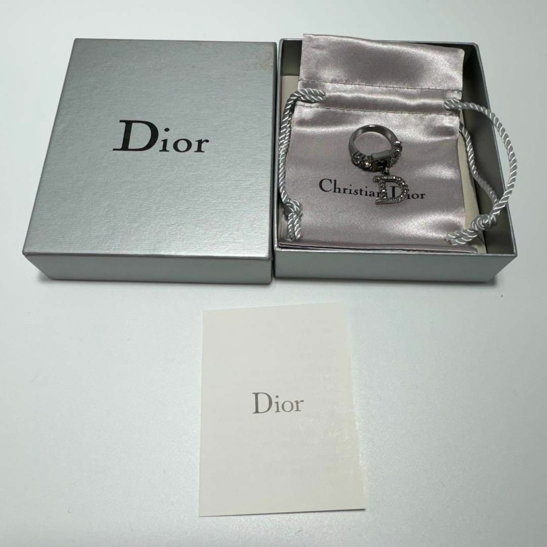 Christian Dior - 【箱付き】dior ロゴリング 指輪 Dロゴ Christian Dior - 【箱付き】dior ロゴリング 指輪 Dロゴ