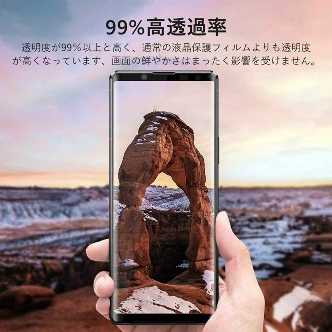 2枚入 Sony Xperia  10 Ⅳ 画面保護フィルム　強化ガラスフィルム スマホ/家電/カメラのスマホアクセサリー(Androidケース)の商品写真