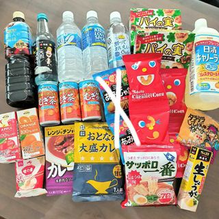 【食品詰め合わせ】ジュース  コーヒー お菓子  調味料  レトルト食品(菓子/デザート)