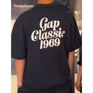 ギャップ(GAP)のGAP ロゴ スウェット 1/4ジップアップ プルオーバー ユニセックス S(トレーナー/スウェット)