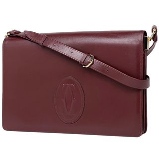 Cartier - カルティエ マストライン ショルダーバッグ レディース 【中古】