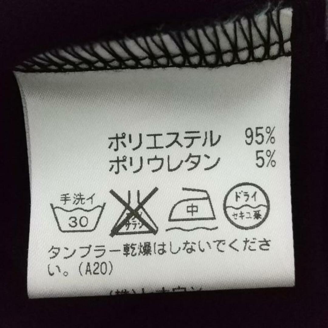 TOKUKO 1er VOL(トクコプルミエヴォル)のTOKUKO 1er VOL(トクコ・プルミエヴォル) パンツ サイズ9 M レディース美品  - 黒×マルチ フルレングス/ウエストゴム ポリエステル、ポリウレタン レディースのパンツ(その他)の商品写真