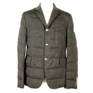 モンクレール(MONCLER)のMONCLER(モンクレール) ダウンジャケット サイズ2 M メンズ GIACCA(ジャッカ) ダークグレー 長袖/秋/冬(ダウンジャケット)