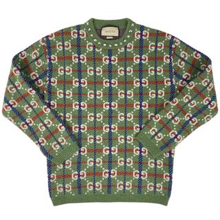 Gucci - グッチ GG柄 セーター メンズ XS 【中古】