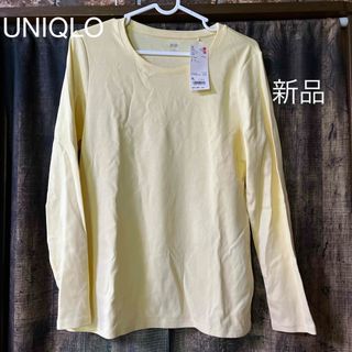 ユニクロ(UNIQLO)のタグ付き新品　UNIQLO ロンT(カットソー(長袖/七分))