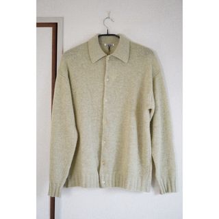 オーラリー(AURALEE)の23AW SHETLAND WOOL CASHMERE KNITCARDIGAN(カーディガン)