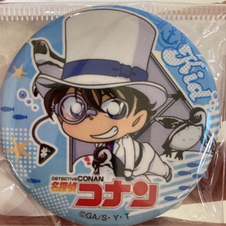 名探偵コナン　怪盗キッド　缶バッジ(キャラクターグッズ)