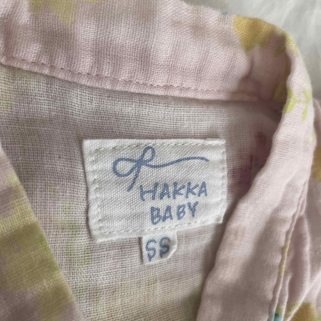 hakka baby(ハッカベビー)のhakka baby サイズss 甚平80〜90 キッズ/ベビー/マタニティのベビー服(~85cm)(甚平/浴衣)の商品写真